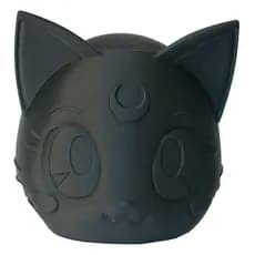 Gato Preto Luna – Capa Protetora para Echo Dot 4 e 5, Fofa e Decorativa 🐱✨
