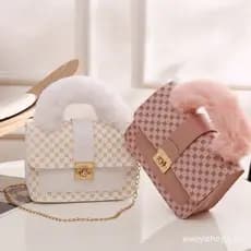 Nova bolsa, bolsa pequena, bolsa feminina, bolsa de mão impressa para mulheres, bolsa de ombro de pelúcia 2023, bolsa me