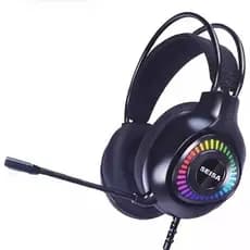 Fones de ouvido Headset Gamer com fio com microfone USB e P2 para PC computador headset videogames
