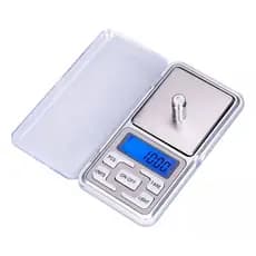 Mini Balança Digital Lcd Alta Precisão Portátil Com Bandeja