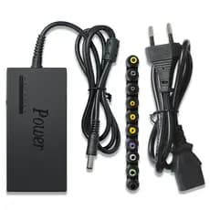 Fonte Carregador Universal Notebook Laptop computador 12v a 24v 10 Plug Compatível com 110V e 220V