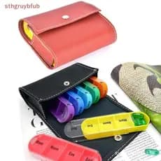 STHB Weekly Pillly Pill Organizer Dispenser Box Carteira De Medicamentos Caixa De Viagem 28 Compartimentos BR