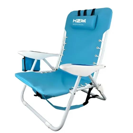 Cadeira Dobrável Portátil com Mochila para Camping 100KG