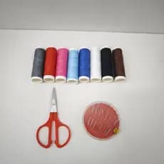 Kit Essencial De Costura Linhas E Agulhas