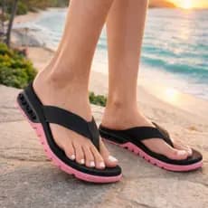 Chinelo Feminino Masculino Emborrachado Macio Leve