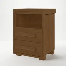Criado Tóquio Moderno Mesa Lateral Quarto Casal Solteiro Mesinha Gavetas Dormitório Decoração Apoio