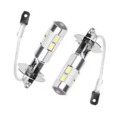 KIT 2 LAMPADA H3 10 LED CREE BRANCO 12V
