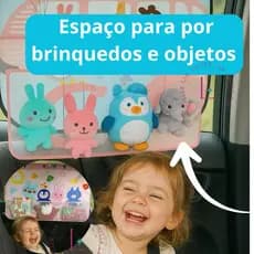 Proteção Solar Quebra Sol Infantil Protetor Térmico Para Carro Infantil Tapar Sol Cortina Traseira Dupla face viagem