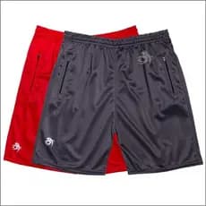2 Bermuda Short Dry Fit Refletivo Com Zíper Masculina Casual- Treino -Academia - Exercícios- Corrida