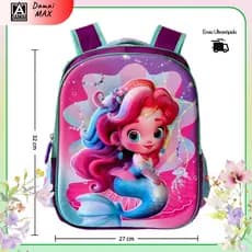 Mochila Escolar Infantil 3D Feminina Masculino Conforto Resistência e Qualidade Ideal para Escola