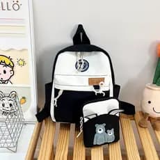 Mochila escolar resistente à água e ventilada com design moderno e funcional perfeita para estudantes no dia a dia