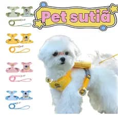 Peitoral animal de estimação para Guia Durável Bolsa Leve Removível Perfeito para Viagens Curtas