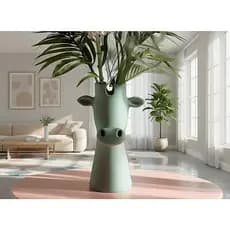 Decoração casa vaso girafa moderno luxo estátua estatueta design decorativo minimalista personalizado BGG0081