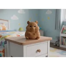 Hamster crochê amigurumi boneco personalizado BGG0060