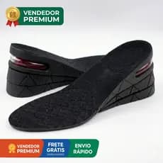 Kit 2 Pares Palmilha Ortopédica Salto Alto Altura Sapato Masculino Feminino Antiderrapante Anatômica