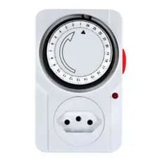 Temporizador Analógico Timer Manual Tomada Liga Desliga Energia 110v / 220v Tomada Inteligente