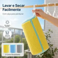 Kit 2 Saco de Lavar Tênis Sapato Malha Lavanderia Anti Deformação Saco de Lavagem Viagem Armazenamento