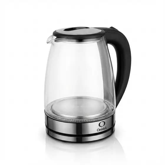 Chaleira Elétrica Wassay em Vidro Potente e Segura com  Design Moderno e Alta Potência 1,8 Litros 220v