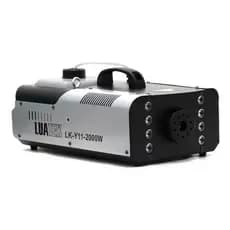 Máquina de Fumaça Y11 2000W Preto com Controle Sem Fio 8 Led