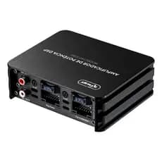 Amplificador De Potência Automotivo 4 Entradas 6 Saídas 12v Preto 12v