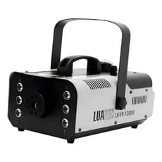 Máquina de Fumaça Luatek LK-Y9 1200W Profissional com Controle Sem Fio para Festas Bares Eventos e Salões