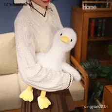 Kawaii Simulação Pato Brinquedo De Pelúcia Bonito Boneca Brinquedos Macios Travesseiro De Abraço Decoração De Casa
