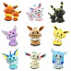 20cm Anime Pokemon Eevee Sylveon Vaporeon Flareon Umbreon Espeon Jolteon Leafeon Glaceon Brinquedos De Pelúcia Ma