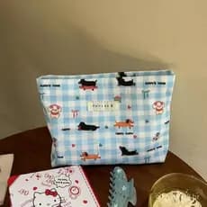 [largeloohg] Bolsa De Maquiagem De Grande Capacidade , Organizador De Cosméticos , Lavagem De Viagem , Produtos De Higie