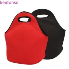 Lancheira KENTONSD , Sacos De Jantar Isolados De Neoprene Portáteis , De Viagem Universal Reutilizável À Prova De Vazame