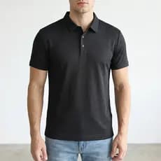Camisa Polo Masculina Premium|Macia Respirável Fácil de Vestir|Trabalho|Casual|Moda Empresarial 5009