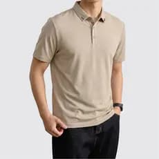 Camisa Polo | Masculina Moda Legal Homem | Textura Premium Respirável Executivo