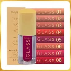 Batom Líquido Velvety Ruby Rose Glass 3,5ml