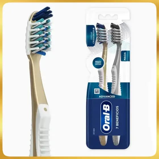 Escova Dente 7 Benefícios Macia Oral-b Pro-saúde
