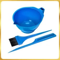Kit de Tintura com Tigela Pente e Pincel Coloração Santa Clara CORES
