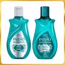 Kit Paixão Bridgerton Dama De Prata: Loção Hidratante E Óleo