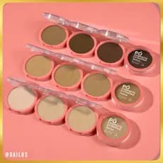 Pó Compacto Dailus Vegano Ultrafino Claro/Médio/Escuro 10g