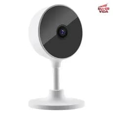 Câmera de Segurança Inteligente IP Wi-Fi Full HD 3MP Interna Visão Noturna App Aitek Smart Alarme