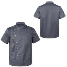 Uniforme de Trabalho de Cozinha Unissex para Homens e Mulheres, Jaqueta de Chef, Jaqueta de Cozinheiro, Hotel, Restauran
