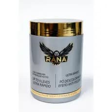 Pó Descolorante RANA Ultra Rápido 9 Tons Efeito Anti-Yellow Proteção Turmalina Profissional 500g