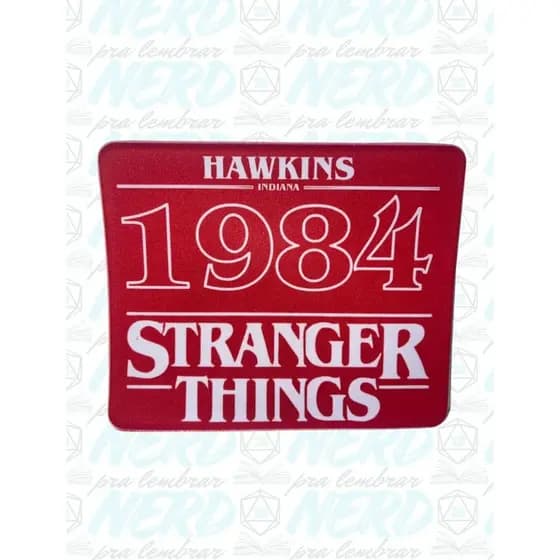 Mouse Pad Stranger Things | Nerd Pra Lembrar.