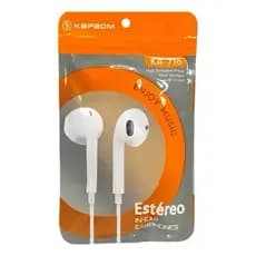 Fone de Ouvido FO-15 Slim - Design Confortável, Cabo Aromático, Controle de Volume