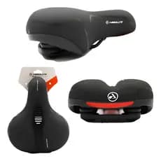 Banco Bike Selim Bicicleta Absolute Super Comfort Vazado
