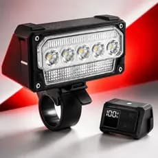 Lanterna Bicicleta Farol Led Bike Sinalizador Recarregável USB Luz Dianteira Super Potente