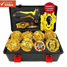Kit de 8 Beyblades de Metal e Extrator sem caixa 0YDT 632