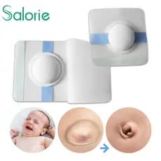 5/10 Peças de Adesivos Descartáveis para Hérnia Umbilical de Bebê 4451