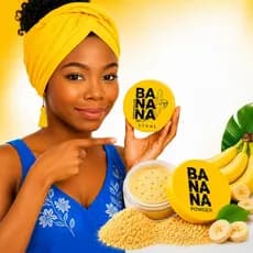 Pó Banana Translúcido Matte Controla Oleosidade Fixa Maquiagem 15g