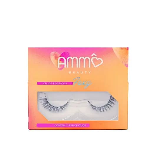Ammo Beauty Cílios Postiços Foxy Model-AM0027-F3 1 Par