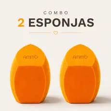Kit 2 Esponjas Anatômicas Extra Grande Para Maquiagem | Big Soft Blender | Super Macia | Ammô Beauty