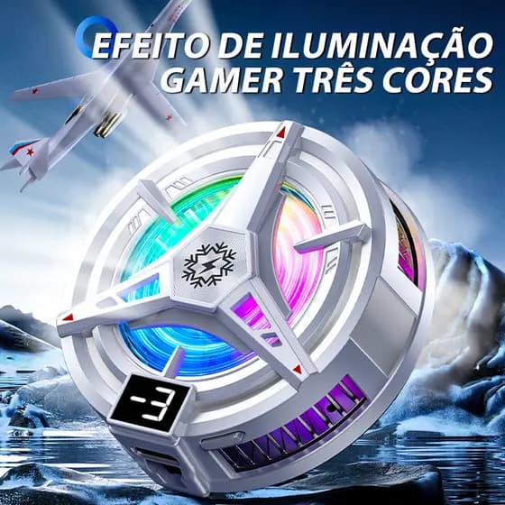 Cooler Magnético +clip Traseiro  Atinge Até -5°