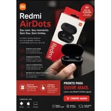 Fone De Ouvido Airdots 2 Bluetooth   Tws Wereless Bluetooth com Microfone  Airdots 2  Envio Imediato